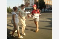 В Краснодаре молодежь агитирует за КПРФ