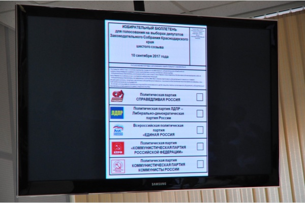 Номер КПРФ в бюллетене на выборах депутатов Заксобрания края – 4