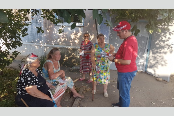 Встречи кандидата-коммуниста А. Сафронова в Прикубанском районе