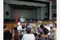 В Тихорецке представители КПРФ встретились с избирателями