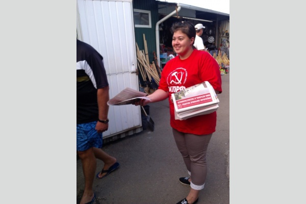 Молодежные агитгруппы КПРФ побывали в сельских районах края