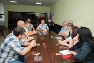 Рабочая поездка Н.И. Осадчего в станицу Ленинградскую