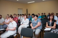 Рабочая поездка Н.И. Осадчего в станицу Ленинградскую