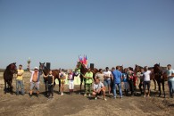 Станица Выселки: красный флаг на скачках