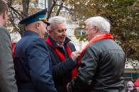 В Краснодаре прошла красная демонстрация в честь столетия Великого Октября