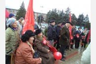 Праздник Октября отметили коммунисты Брюховецкого района