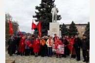 Тимашевские коммунисты провели ряд мероприятий в честь юбилея Октябрьской революции