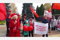 Тимашевские коммунисты провели ряд мероприятий в честь юбилея Октябрьской революции