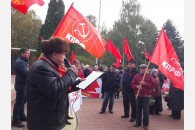 Тимашевские коммунисты провели ряд мероприятий в честь юбилея Октябрьской революции