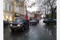 Праздник 100-летия Красного Октября в городе-герое Новороссийске