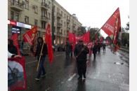 Праздник 100-летия Красного Октября в городе-герое Новороссийске