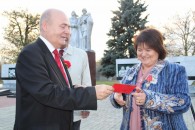 Праздник в честь 100-летия Октября в Белореченске