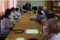 Коммунист-депутат Госдумы Николай Осадчий провел встречи в Горячем Ключе