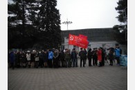 Коммунисты Выселковского района приняли участие в военно-патриотическом автопробеге