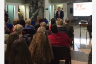 Коммунист-депутат Д. Коломиец в день освобождения Краснодара встретился с учащимися