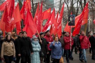 В Краснодаре коммунисты и беспартийные патриоты отметили столетие Красной Армии