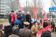 В Краснодаре коммунисты и беспартийные патриоты отметили столетие Красной Армии