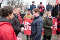 В Краснодаре коммунисты и беспартийные патриоты отметили столетие Красной Армии