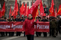 В Краснодаре коммунисты и беспартийные патриоты отметили столетие Красной Армии