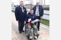 Каневские патриоты поздравили со столетием Красной Армии ветеранов разных времен