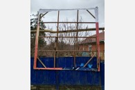 В станице Медведовской неизвестные лица уничтожили агитационный баннер П. Грудинина