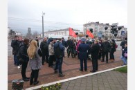 Пикеты и «красные десанты» в поддержку П.Н. Грудинина в Краснодарском крае