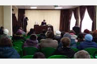 Николай Осадчий встретился с избирателями в Щербиновском районе