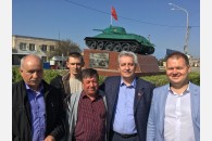 В Тамани по инициативе местных коммунистов восстановлен памятник В.И. Ленину