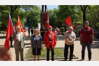 Белореченск: митинг в честь Красного Первомая