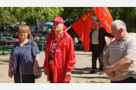 Белореченск: митинг в честь Красного Первомая