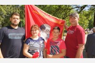 Белореченск: митинг в честь Красного Первомая