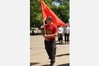 Белореченск: митинг в честь Красного Первомая