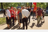 Белореченск: митинг в честь Красного Первомая