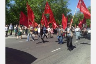 Новороссийск: активисты КПРФ отметили Красный Первомай