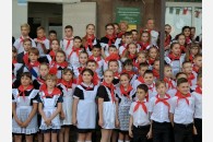 Пионерский праздник в станице Каневской