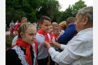 Пионерский праздник в станице Каневской