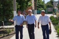 Рабочая поездка коммуниста-депутата Н.И. Осадчего в Кавказский район