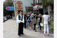 Комсомольцы поздравили краснодарских детей с праздником