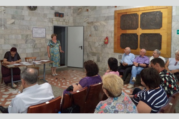 Коммунисты станицы Брюховецкой провели партийное собрание