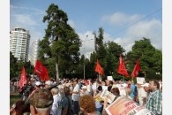 В Сочи состоялся митинг протеста против политики партии власти