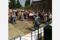 В Лабинске прошел протестный митинг