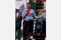 Тимашевск: митинг против «пенсионной реформы» правительства РФ