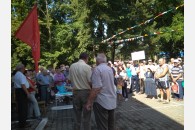 Митинг протеста в поселке Мостовском