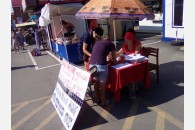 Станица Ленинградская: коммунисты проводят сбор подписей против «пенсионной реформы»