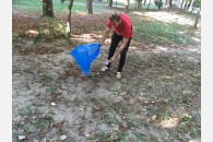 Комсомольский субботник в краснодарском парке