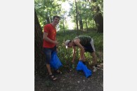 Комсомольский субботник в краснодарском парке