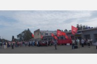 Тихорецк: повторный митинг протеста против пенсионного закона властей