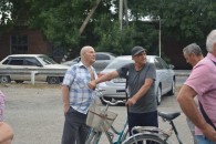 В станице Старощербиновской прошел митинг против «пенсионной реформы»