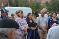 В станице Старощербиновской прошел митинг против «пенсионной реформы»