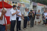 В станице Старощербиновской прошел митинг против «пенсионной реформы»